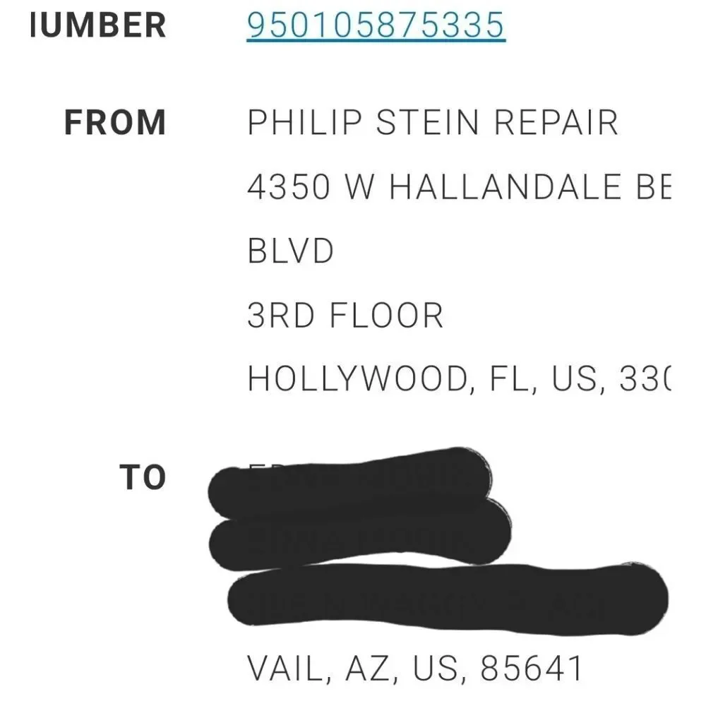 Philip stein watch